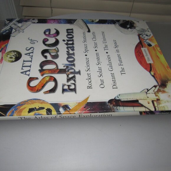 Atlas of Space Exploration by Tim Furniss Hardcover Illustrated Astronomy Book - Picture 2 of 7